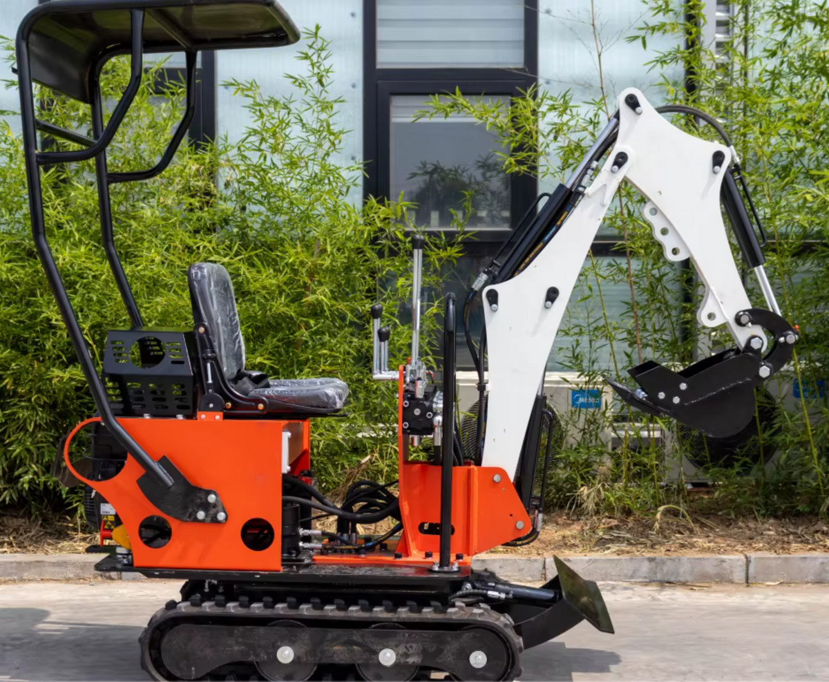 Pequeño Mini HT08 800kg 0.8ton Máquina Excavadora hidráulica Precio de excavadora de orugas retro económico
