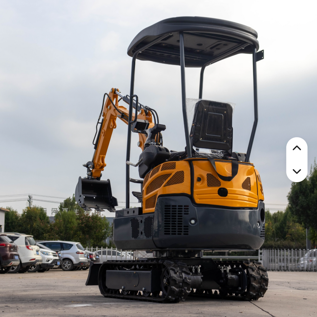 Miniexcavadora HT15 PRO de 1500 kg con Motor de Alta Potencia de Excavación