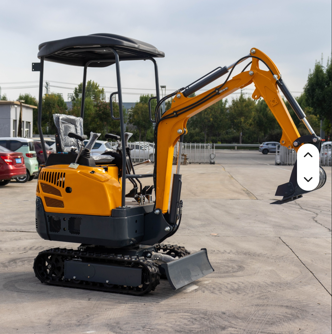 Miniexcavadora HT15 PRO de 1500 kg con Motor de Alta Potencia de Excavación